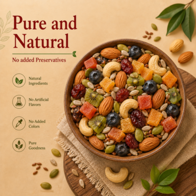 Mix Seeds Fruit and Nuts - The Ultimate Healthy Power Mix