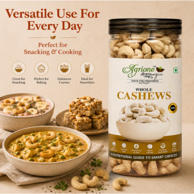 Whole Cashews – W240 grade