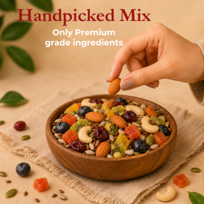 Mix Seeds Fruit and Nuts - The Ultimate Healthy Power Mix