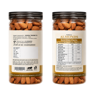 California Almonds – Pure and Premium Gold