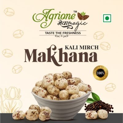 20 Black Salt and Pepper Makhana