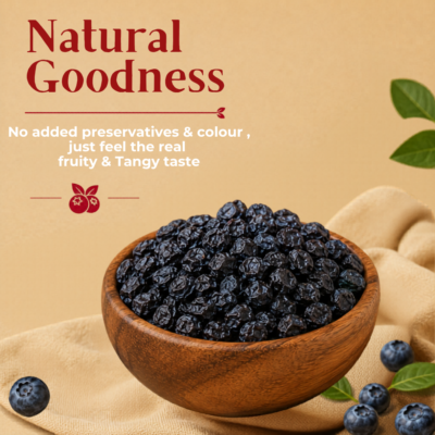 40 Dried Blueberries – Sweet, Tangy & Full of Goodness