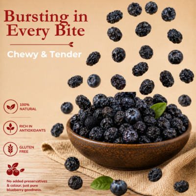41 Dried Blueberries – Sweet, Tangy & Full of Goodness