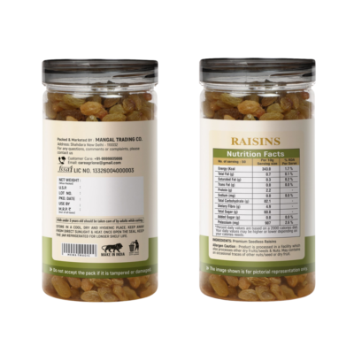 Premium Golden Raisins